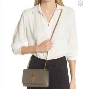 YSL Kate Leather Crossbody Bag